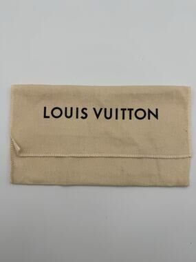 Authentic Louis Vuitton Long Wallet Envelope Dust Bag Pouch 9” x 5”